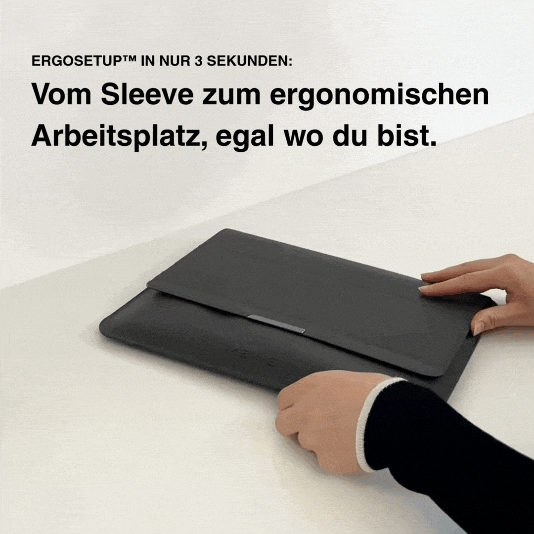 SMART SLEEVE® – 4-in-1 Ergonomisches Workstation-Set 
