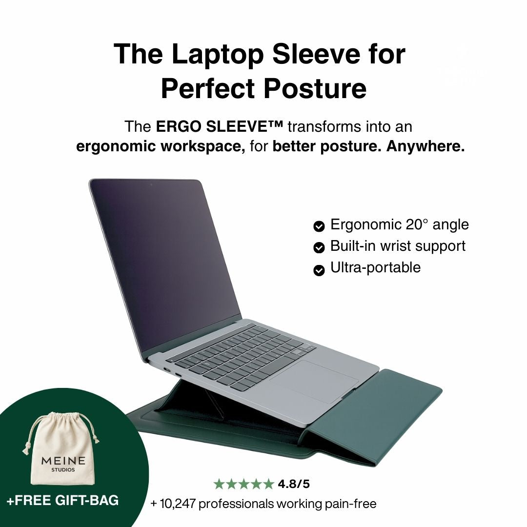 SMART SLEEVE® – 4-in-1 Ergonomisches Arbeitsplatz-Set 