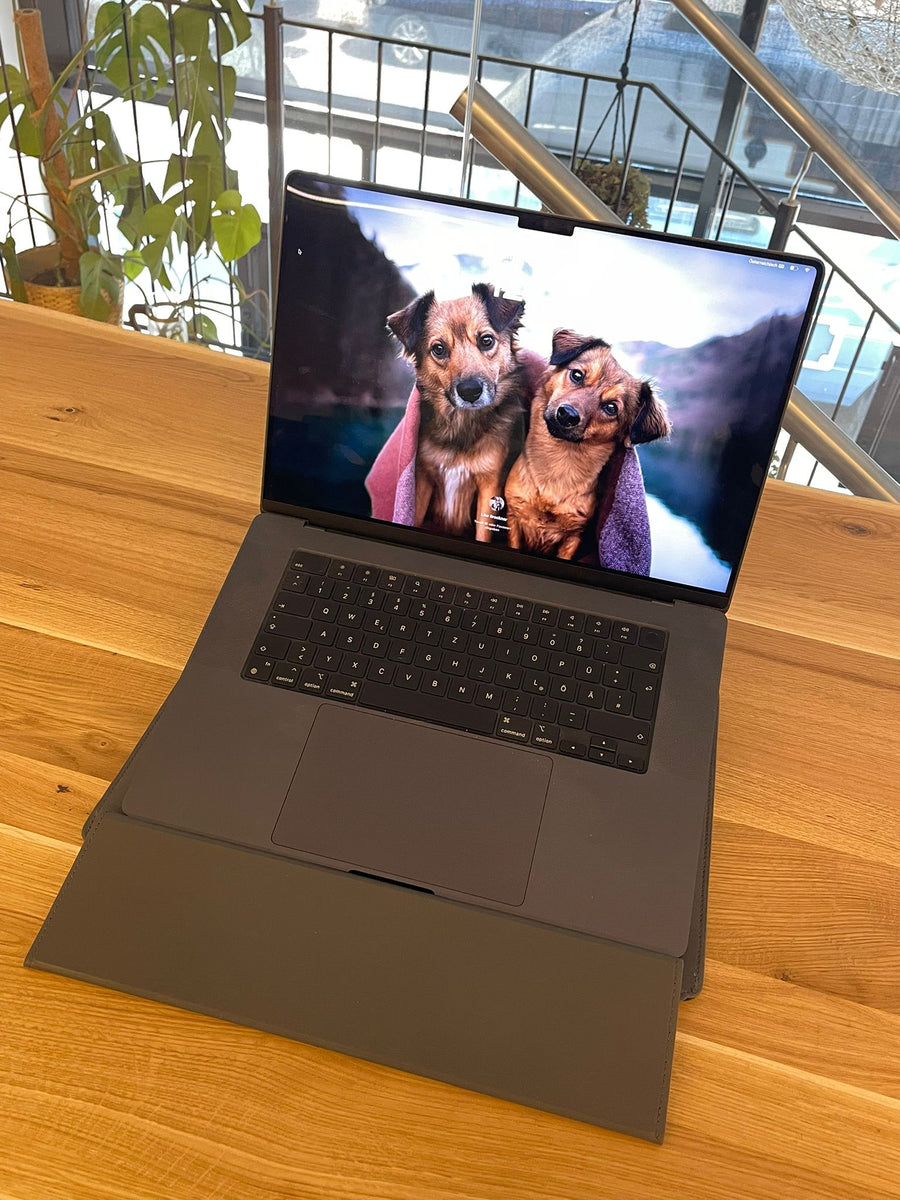 Daily setup at the home office